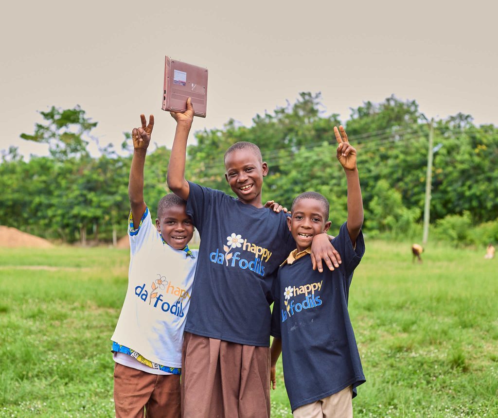 Meet These Happy Daffodils- Randy, Florence and Osborne. Ready for opportunity.