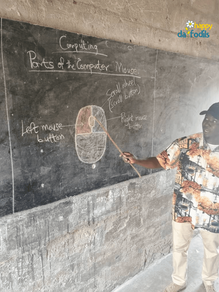 field work - ICT on black board